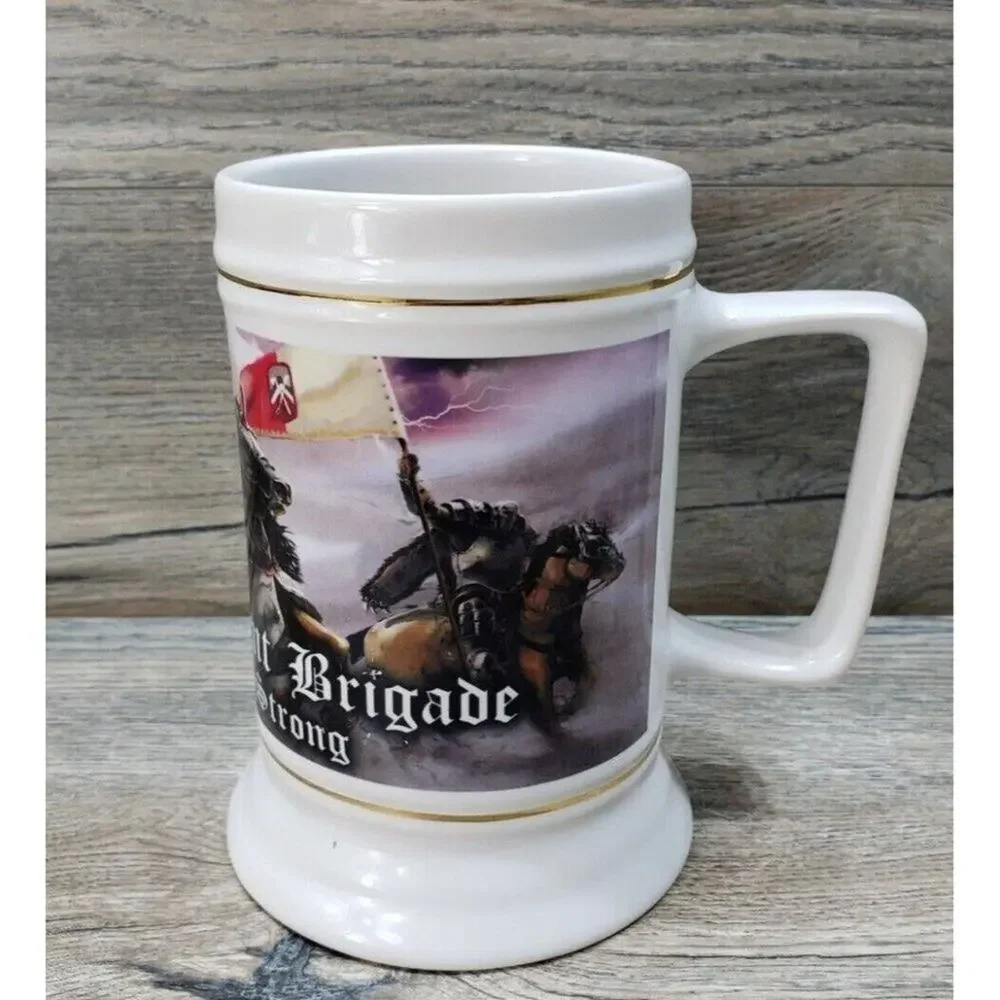 Army 16th Sustainment Brigade Stay Knight Strong Beer Stein Mug